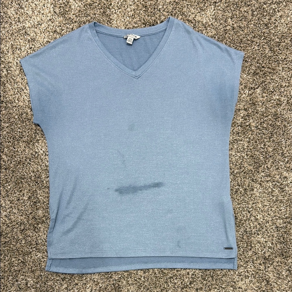 Orvis Blue Relaxed Fit Short Sleeve Tee